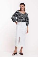 Studio Anneloes denim rok Annebella L, Kleding | Dames, Rokken, Studio Anneloes, Verzenden, Wit, Maat 42/44 (L)
