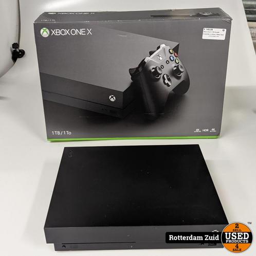 Xbox One X 1TB Zonder Controller in Doos | Nette Staat, Spelcomputers en Games, Games | Xbox Series X en S, Zo goed als nieuw