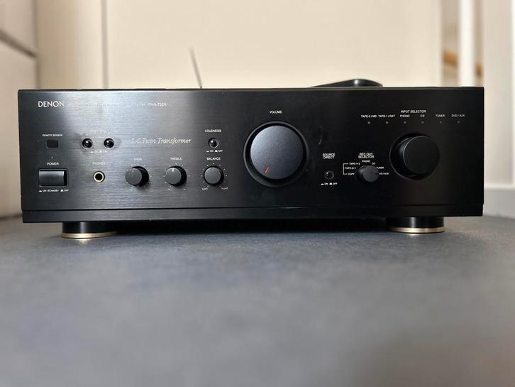 Denon PMA-735R Versterker + Afstandsbediening, Audio, Tv en Foto, Versterkers en Receivers, Gebruikt, Stereo, 60 tot 120 watt