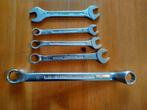 Facom ringsleutel, steekringsleutels, steeksleutel, Auto diversen, Autogereedschap, Ophalen of Verzenden, Gebruikt