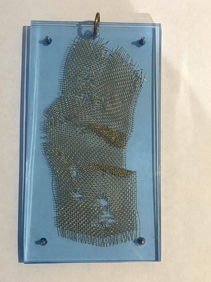 Demonstratiemonster messinggaas lesmateriaal industrieel, Antiek en Kunst, Curiosa en Brocante, Verzenden