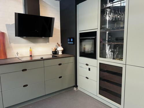 Kvik Keuken, compleet, sale, NEFF, NIEUW, Huis en Inrichting, Keuken | Complete keukens, Nieuw, Overige typen, Groen, Hout, Ophalen
