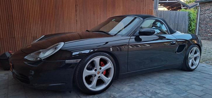 Porsche Boxster 2.7 uniek Techart uitvoering/xenon/handbak, Auto's, Porsche, Particulier, Boxster, Benzine, Cabriolet, Handgeschakeld