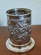 Verzilverd lepelvaasje. Oud Hollands motief, Ophalen of Verzenden