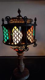Oosterse lamp antiek, Ophalen of Verzenden, Gebruikt, Minder dan 50 cm