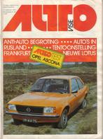 Autovisie 20 1975 : Opel Ascona - Simca 1307 / 1308 - Datsun, Ophalen of Verzenden, Gelezen, Algemeen