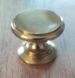 Diverse Knopjes: Deur, Kast, Lade - Goud, messing en chroom., Overige typen, Nieuw, Ophalen of Verzenden, Minder dan 100 cm