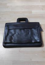 Zwarte grote hand/werk-tas met 2 handvatten in goede staat, 17 inch of meer, Ophalen of Verzenden