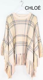 CHLOÉ LUXE CASHMERE PONCHO, MAAT M/L (NEW €1.760)💖💖💖, Kleding | Dames, Ophalen of Verzenden, Zo goed als nieuw, Maat 38/40 (M)