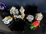 8x kerstornament Vondels Amsterdam - Delftsblauw tulp, Ophalen of Verzenden, Zo goed als nieuw