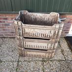 3x Fustpool Stapelkratten Kratten Bakken Krat 60x40x23cm, Doe-het-zelf en Verbouw, Kratten en Dozen, Ophalen, Gebruikt, 50 tot 75 cm