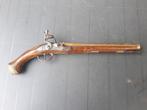 Antiek pistool, vuursteenpistool, zwartkruit, Ophalen of Verzenden, Landmacht