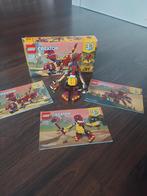 LEGO Creator 3-in-1 Set 31073 Mythische Wezens - Compleet!, Ophalen of Verzenden, Zo goed als nieuw, Complete set, Lego