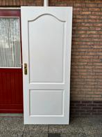 Witte binnendeur - Hout, Gebruikt, 80 tot 100 cm, Binnendeur, Ophalen of Verzenden