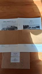 Autotechnisch handboek.  Opel kadet B, L. NSU Prinz, Ophalen of Verzenden