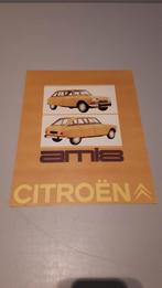 AUTOFOLDER CITROËN AMI 8 1969, Boeken, Ophalen of Verzenden, Zo goed als nieuw, Citroën