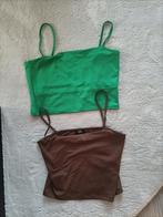 2 Tops - Seven Sisters - Groen & Bruin, Kleding | Dames, Tops, Bruin, Seven Sisters, Ophalen of Verzenden, Zo goed als nieuw