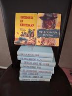 Western boeken 10 stuks met blauwe kaft, Ophalen of Verzenden, Gelezen
