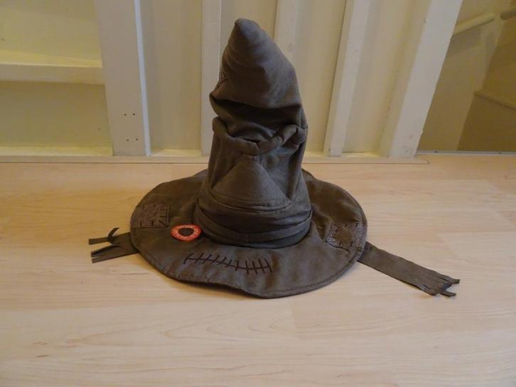 Interactieve sorteerhoed Harry Potter Spinmaster, Verzamelen, Harry Potter, Gebruikt, Overige typen, Ophalen of Verzenden