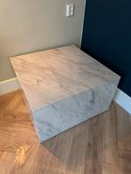 Salontafel marmer look, Ophalen, 100 tot 150 cm, 50 tot 100 cm, Zo goed als nieuw