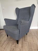 Ikea strandmon fauteuil grijs, Ophalen, Gebruikt, 75 tot 100 cm, 75 tot 100 cm