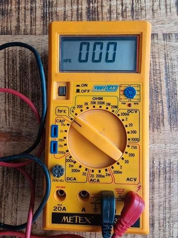 Multimeter Metex M-3630 beschikbaar voor biedingen