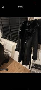 Bontjas, Ophalen of Verzenden, Zo goed als nieuw, Zwart