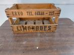 Vintage Ervo Limonade Krat 10 stuks- Voerendaal 1961, Ophalen of Verzenden
