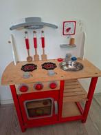 Leuk keukentje met toebehoren, Ophalen, Gebruikt, Hout, Speelkeuken