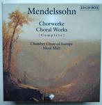 Alle koorwerken van Mendelssohn 10 cd box met boekje, Boxset, Ophalen of Verzenden, Zo goed als nieuw, Romantiek