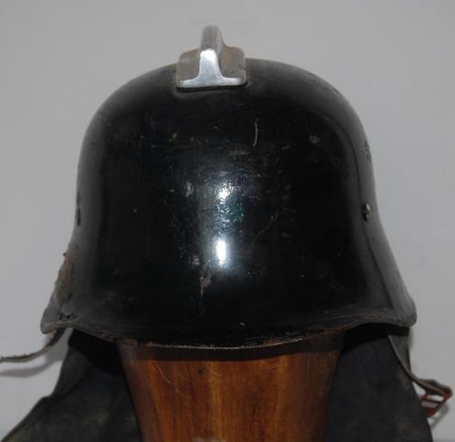 Oude Brandweer helm, Verzamelen, Militaria | Algemeen, Overige soorten, Helm of Baret, Nederland, Ophalen of Verzenden