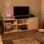 Wit tv meubel, Huis en Inrichting, Kasten | Televisiemeubels, Ophalen, Gebruikt, 100 tot 150 cm, Minder dan 100 cm