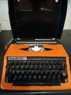 Zoldervonst vendex 800 typemachine,vintage,oranje,koffer, Ophalen of Verzenden