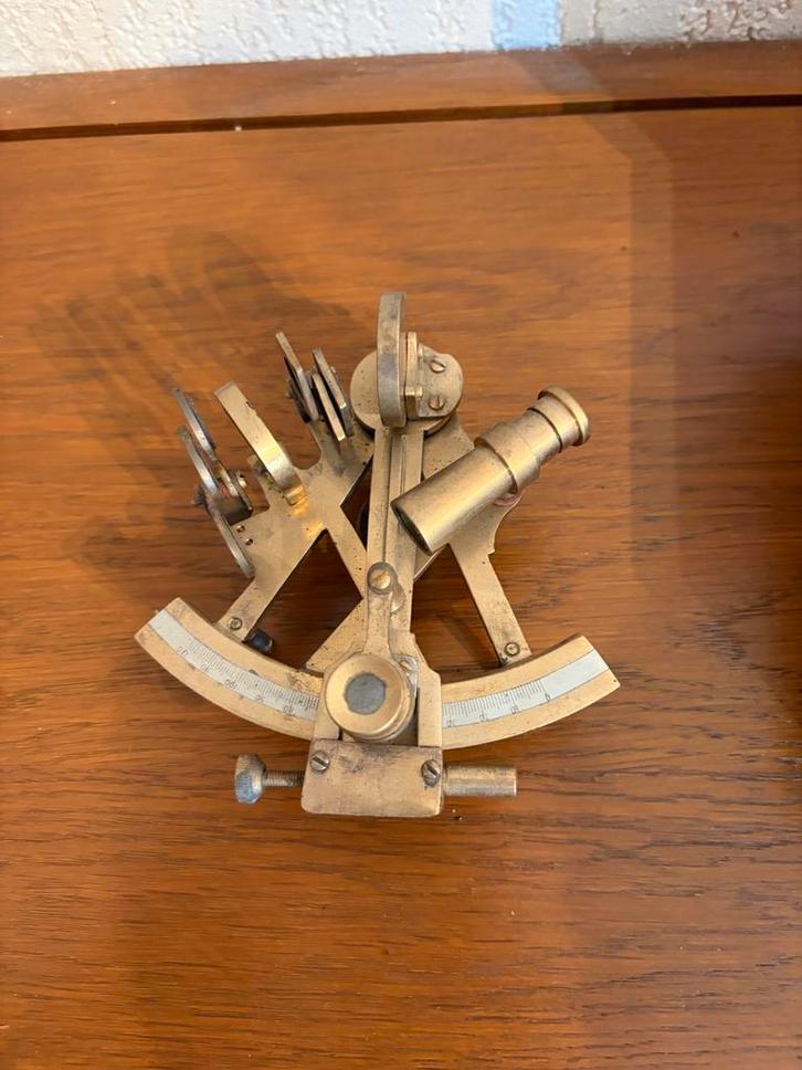 Antieke Sextant in Houten Doos, Antiek en Kunst, Antiek | Gereedschap en Instrumenten, Ophalen