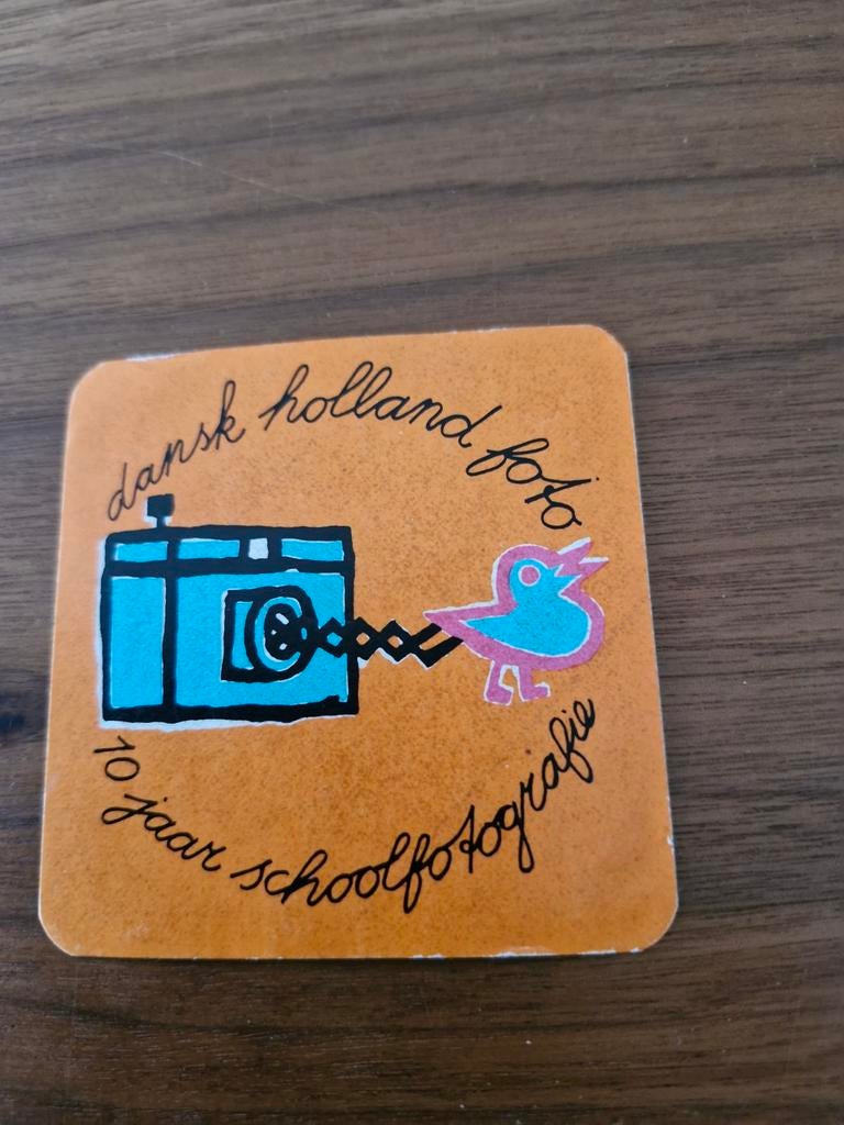 4470 Vintage Dansk Holland Foto Sticker, Ophalen of Verzenden