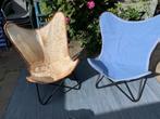 2 vlinderstoelen, Overige materialen, Gebruikt, Twee, Overige kleuren