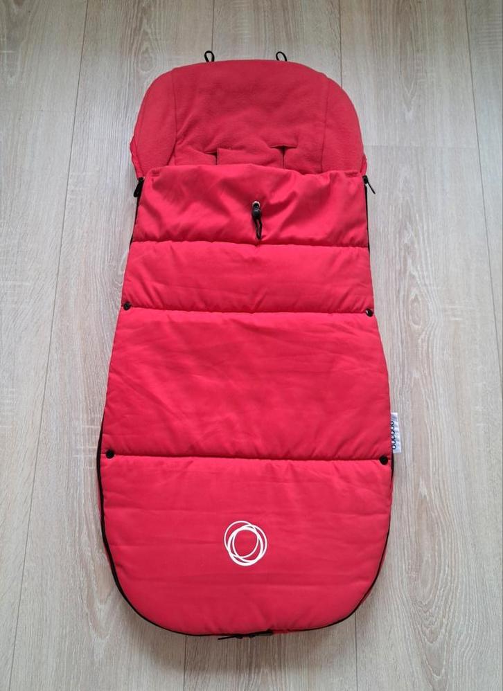 Bugaboo voetenzak - Neon Red, Kinderen en Baby's, Buggy's, Zo goed als nieuw, Voetenzak, Ophalen of Verzenden