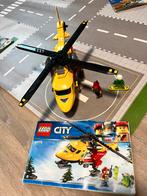 Lego City ambulancehelikopter 60179 - compleet, Ophalen of Verzenden, Zo goed als nieuw