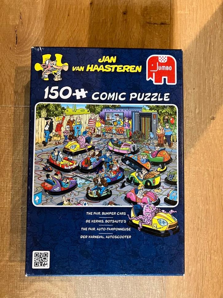 Jan van Haasteren - De Kermis - 150 stukjes, Hobby en Vrije tijd, Denksport en Puzzels, Zo goed als nieuw, Legpuzzel, Minder dan 500 stukjes
