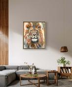 Nieuw schilderij Leeuw, Ophalen