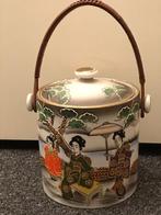 Japanse pot met rieten hengsel, Huis en Inrichting, Keuken | Keukenbenodigdheden, Ophalen of Verzenden, Zo goed als nieuw