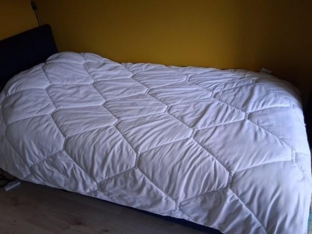 Cinderella Greenline rPet 140x200 dekbed duurzaam ZGAN, Huis en Inrichting, Slaapkamer | Beddengoed, Eenpersoons, Wit, Ophalen of Verzenden