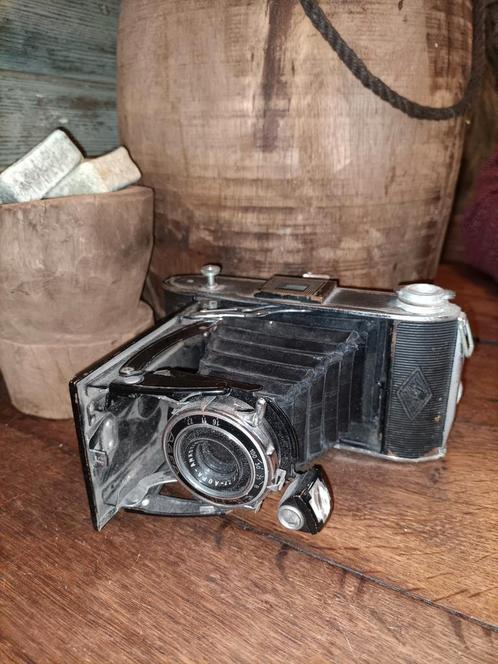 Antieke foto camera fotocamera fototoestel AGFA Balg, Audio, Tv en Foto, Fotocamera's Analoog, Zo goed als nieuw, Compact, Overige Merken