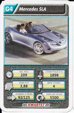 Kw4270 autokaartje g4 mercedes sla, Verzamelen, Automerken, Motoren en Formule 1, Ophalen of Verzenden, Zo goed als nieuw, Auto's