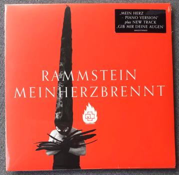 Rammstein - Mein Herz Brent 7” zeldzame vinyl single beschikbaar voor biedingen