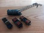 Fleischmann H0 kraanwagen 5597, Hobby en Vrije tijd, Modeltreinen | H0, Gebruikt, Gelijkstroom, Fleischmann, Wagon