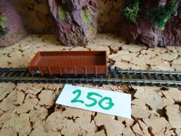 N-Spoor: adv 250: 4 x Trix 13251, open goederenwagen beschikbaar voor biedingen