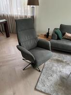 Relax fauteuil groen/grijs, Ophalen, Zo goed als nieuw, Stof, 50 tot 75 cm