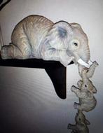 Mama olifant met 2 kleine olifanten, Verzamelen, Ophalen of Verzenden, Nieuw, Dier