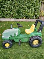 John Deere Tractor met Aanhanger, Kinderen en Baby's, Speelgoed | Buiten | Voertuigen en Loopfietsen, Ophalen of Verzenden, Gebruikt